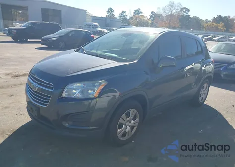 2016 Chevrolet Trax 1Ls from USA, damaged, VIN 3GNCJKSB6GL154382